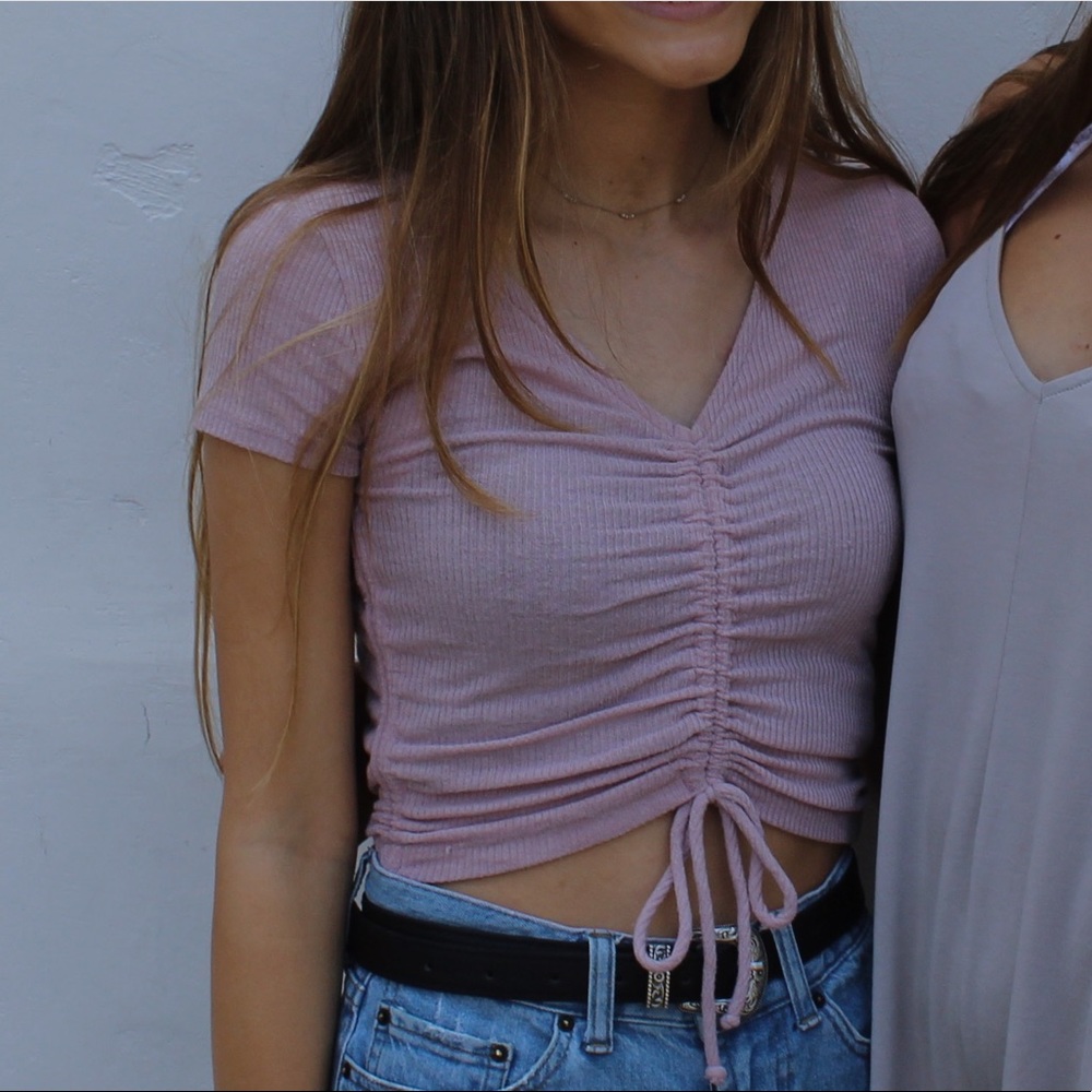 Urban Outfitters Baby Pink Top